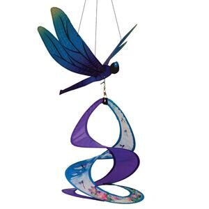In The Breeze Dragonfly Themed Wind Spinner
